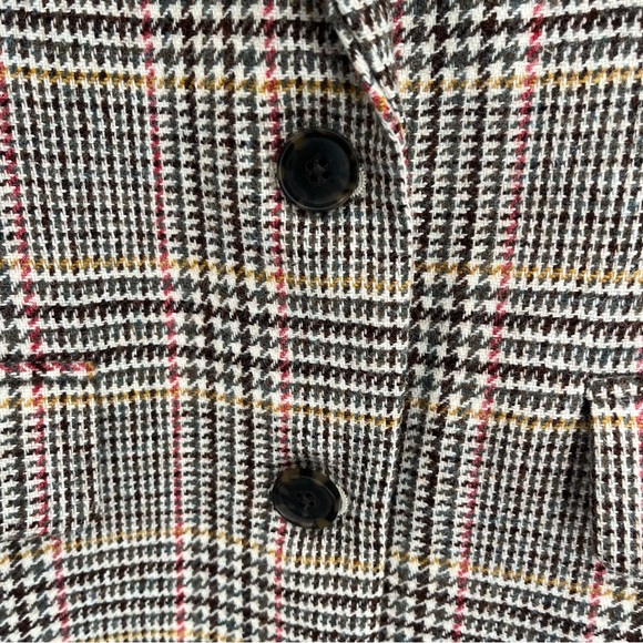 J. Crew Somerset Blazer in Glen Plaid English Wool Tailored Fitted | women’s 6T - Picture 12 of 15